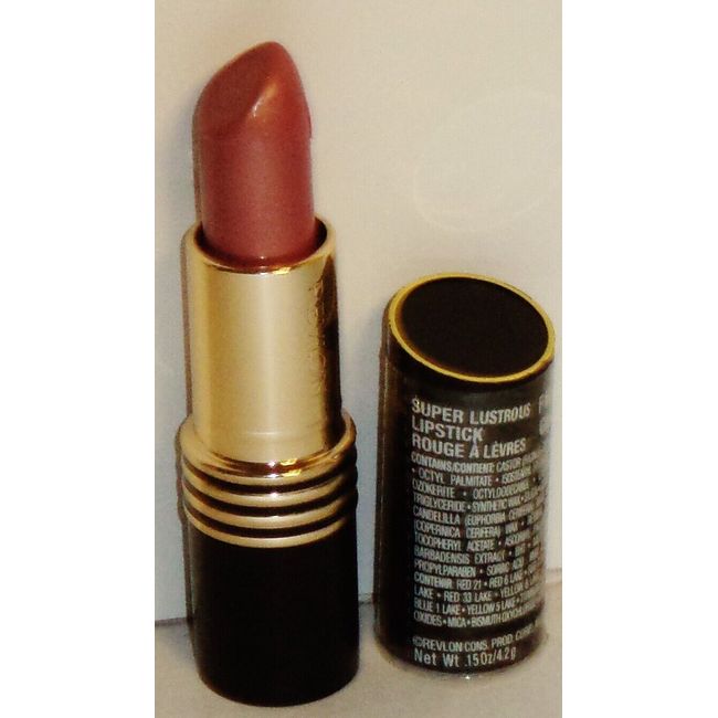 1 REVLON Super Lustrous Lipstick L.E. MISSION MAUVE Original Formula Sealed