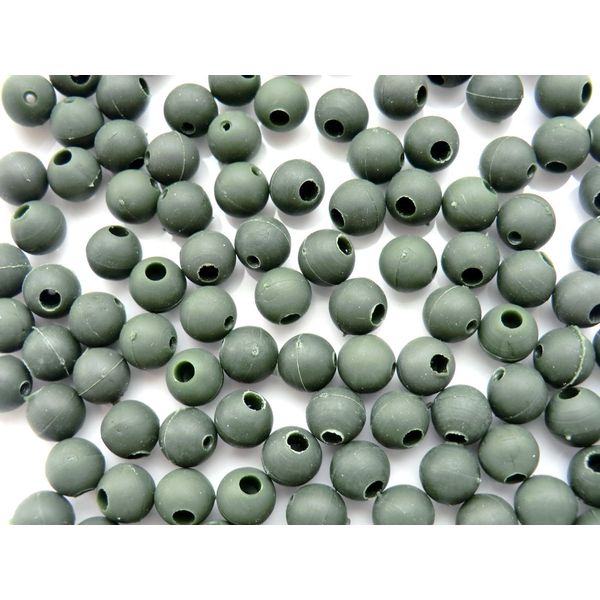 Phoxinus Impact Beads/Shock Beads - 8mm - Green - 100 pack