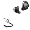 BoxWave Cable Compatible with Soundcore Life Dot 2 - AllCharge miniSync, Retractable, Portable USB Cable - Jet Black
