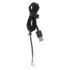 Briny River USB Wire Data line Audio Cable Compatible with Razer Kraken Kitty Edition Compatible with Ultimates Edition Headphone Black