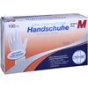 Einmal Handschuhe Latex gepudert M, 100 St HAS