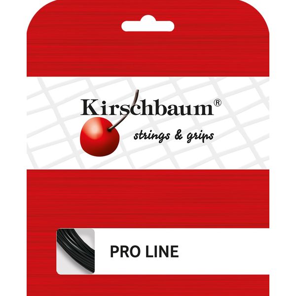 Kirschbaum Unisex's Pro Line No.2 String Set-Black, 1.3 mm