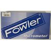 Fowler 52-250-114-1 Disc Micrometer, 3-4" Range, .0001" Graduation 