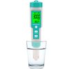 Pool Salt Tester - Multifunctional 5 in 1 Salinity, PH, TDS, EC, and Temperat...