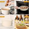 Ceramic Cookware Set 21pcs Non-Stick Induction Oven Safe Removable Handle
