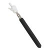 Black Telescopic Teachers Pointer,Metal Hand Retractable Pointer Extended Length,Teaching Pointer Stick for Classroom,Handheld Presenter Whiteboard Pointer Presentation Products (21.6 Inch)