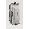 MK (ELECTRIC) Grid Plus 20 Amp 1 Way Dp Secret Key White Switch Module, (K4917WHI)