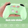 NANANINO Switch Pro Controller Skin, Cute Cat Paw Switch Pro Controller Skin with Switch Pro Controller Thumb Grip Cap and Sticker - Green