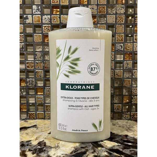 KLORANE Ultra Gentle  SHAMPOO  w/Oat Milk 13.5 oz Full Size