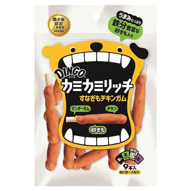 Spectrum Brands Japan Co., Ltd. Eel Chicken Gum, 9 Pieces