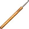 Addi Olive Wood Crochet Hook, Brown, 15cm 4.5mm