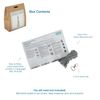 Trimits Make Your Own Macramé Decoration Kit, Silver Grey Keyring