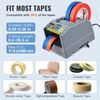 Automatic Tape Dispenser 110V Packaging Cutter Machine for  0.24-2.36" W
