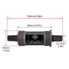 DONGKER Bottom Bracket,Bicycle Bottom Axle, 68mm Bicycle Threaded Bottom Bracket for Square Tapered Spindle Crank