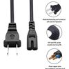 8ft 2 Prong Power Cord Replacement for Echo Studio High-Fidelity Smart Speake