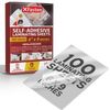 Self-Adhesive Laminating Sheets 6x9 Inches Clear Yellowing Resistant 100 Pack