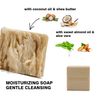 Bath Bar Scrub Soap Rinse & Robust Gift Set Exfoliating for Men Body&Hand All Skin Type 6Pcs Handmade Natural Cleansing Moisturizing&, Leather, Sandalwood, Cedar, Bay Rum, Teak Wood, Sweet Tobacco, 3.5 oz