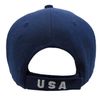 Flying Eagle & US Flag Hat - Navy Blue
