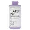 Olaplex No 5P Blonde Enhancer Purple Toning Conditioner, Repairs, Moisturises and Brightens All Blondes, Lightened and Grey Hair, 250 ml