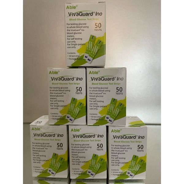 Viva Guard Diabetic Blood Glucose Test Strips QTY 300 EXP 09/2024. FREE SHIPPING