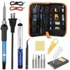 Thermostatic electric soldering iron set adjustable temperature 60W