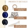 LAOJU Macrame Hat Rack, Hat Hanging Holder Wall Hanging Boho Hats Hanger Organizer for Wide Brim Cap Storage