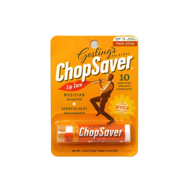 ChopSaver GOLD with SPF 15 - For Musicians with Lips