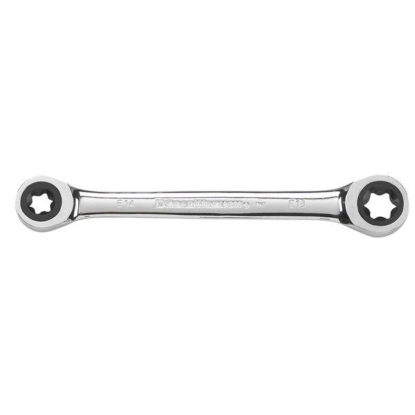 GEARWRENCH Torx Double Box Ratcheting Wrench E14 x E18, - 9222