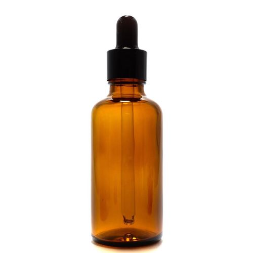 Aroma Light Filtering Bottle, 1.7 fl oz (50 ml), Amber [Cap with Spid] [Set of 5]