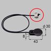 LIXIL Manual Shutter Control Knob Gray [Model Number: HACK607]