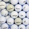 Second Chance 24 Mixed Golf Balls with Carry Bag, White Golf Balls Only