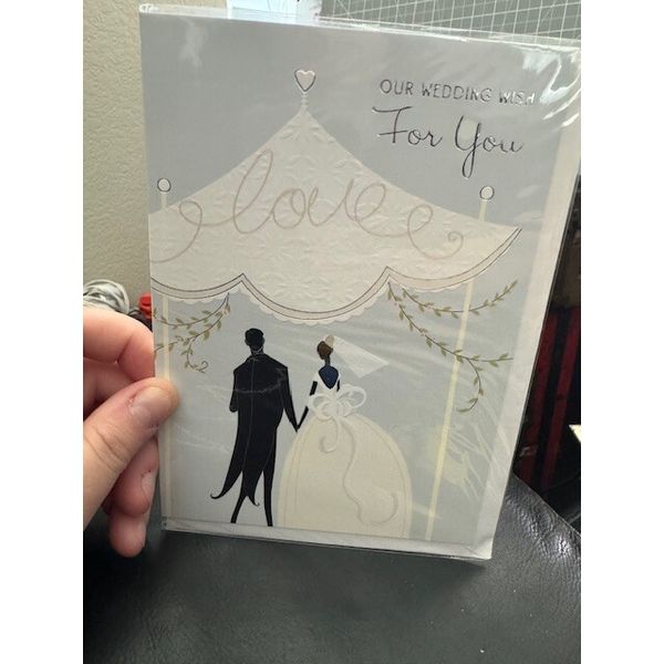 Special Thoughts Our Wedding Wish To You Card & Envelope New!!!