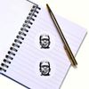 24 x 40mm Round 'Frankenstein' Stickers (SK00037192)