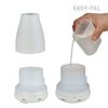 Essential Oil Diffuser Aroma Multi-Color with FREE 10ml Pure EO Lavender
