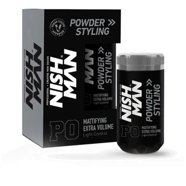 Nishman Powder Styling Refillable Innovative sprayed Powder