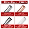 Sharp-tec 6-67mm Pipe Cutter, Adjustable Pipe Slice, Tube Cutter with Replacable Cutting Wheel
