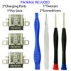 CTHTBZ 3PCS Replacement Type-C Charging Port USB-C Charger Socket Jack for Nintendo Switch Lite Console