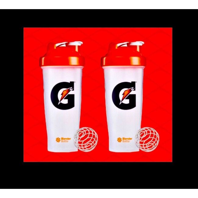 Gatorade Couples Gym Pack - (2) Blender Bottles - Smooth Mixing