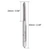 sourcing map Machine Tap 10-24 UNC Thread Pitch 2B Class High Speed Steel Screw Thread Threading Milling Taps Tapping Tool