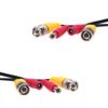BW? 30M / 98.4 Feet BNC Video Power Cable For CCTV Camera DVR Security System (30M) - Enhanced Array Camera Dedicated: Cable type: 0.75mm?, Cable OD: 4.7mm