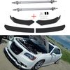 Front Bumper Lip Spoiler Splitter Boby Kit+ Strut Rods For Chrysler 300 SRT8 US