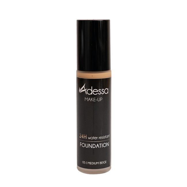 Adessa MAKE-UP 24H water resistant FOUNDATION "MEDIUM BEIGE", 30ml