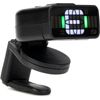 D'Addario Micro Rechargeable Headstock Guitar Tuner - Black
