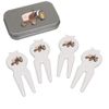 Azeeda 'Mini Tractor' Golf Divot Tool/Repair Fork Gift Set (GO00063788)
