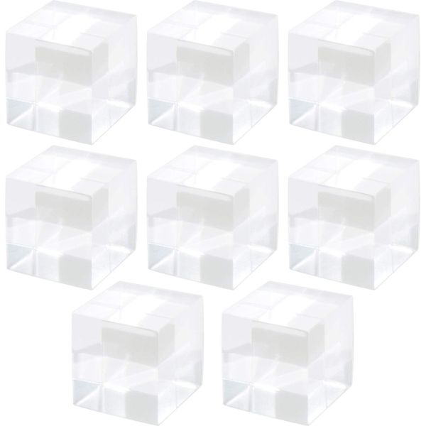 Audiophan Acrylic Cube 2cm Cubic Acrylic Block Clear 8pcs