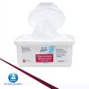 Dynarex Personal Cleansing Washcloth - Pre-Moistened Wet Wipes with Lanolin & Aloe Vera - Disposable Sheets for Incontinence, Personal Care, Make-Up Removal, 1 Tub of 46 Wipes