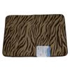 Mohawk Cloud Luxurious Memory Foam Brown Zebra Bath Mat Skid Resistant Throw Rug