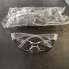 CONDOR Safety Glasses, Clear Polycarbonate Frameless Size L 1FYX6B 2 Pack