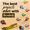 Scotch magic tape-.75"x300" 3/pkg
