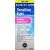 Bausch and Lomb Sensitive Eyes Saline Solution pH Balanced 24 Ounce Twin Pack